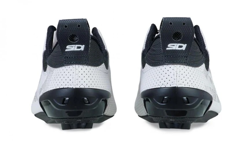 Sidi ROAD Tri-Sixty white 43 Weiß - Triathlon-Rennradschuh mit C-BOOST Carbonsohle