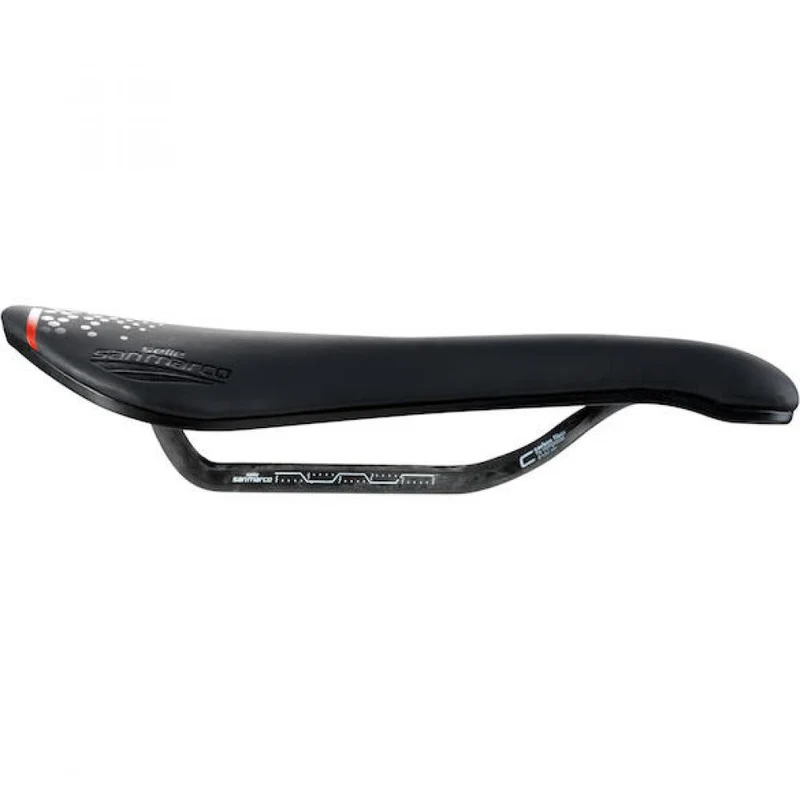 Selle San Marco Sattel Aspide Short Carbon FX 139 x 250 mm Schwarz - leichter Rennradsattel