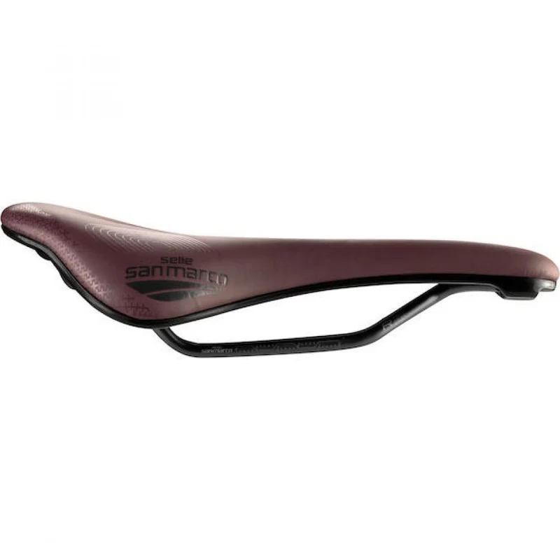 Selle San Marco Sattel Shortfit 2.0 Supercomfort Racing 140 x 255 mm Brick Red - maximaler Komfort & Performance