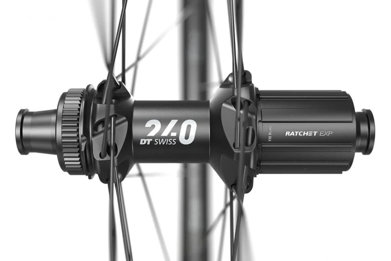 DT Swiss Laufrad CRC 1400 Spline Disc 622 x 22 mm Schwarz - aerodynamisches Carbon-Hinterrad