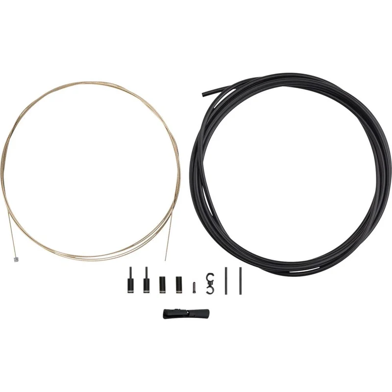Jagwire Zugset Pro Dropper für Variostützen 1700/2000 mm Schwarz - leichtgängige Ansteuerung