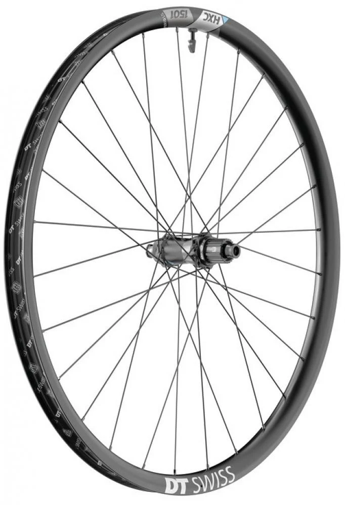 DT Swiss Laufrad HXC 1501 SPLINE ONE 584 x 35 mm Schwarz - leichtes Hybrid-eMTB-Carbonlaufrad
