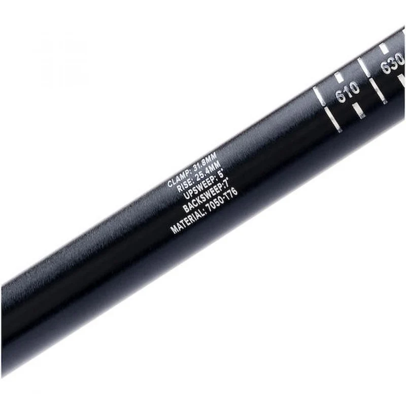Protaper Lenker Aluminium A25Y 31,8 x 680 mm Schwarz - ergonomischer Jugend-MTB-Lenker