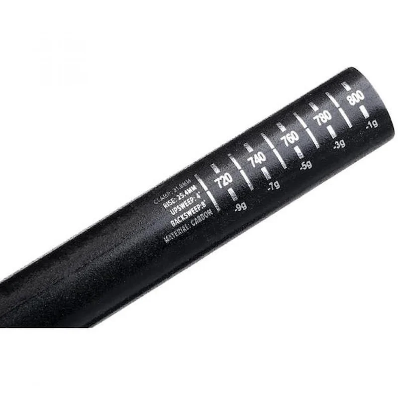 Protaper Lenker Carbon C25 31,8 x 810 mm Schwarz/chrom - ultraleichter MTB-Carbonlenker