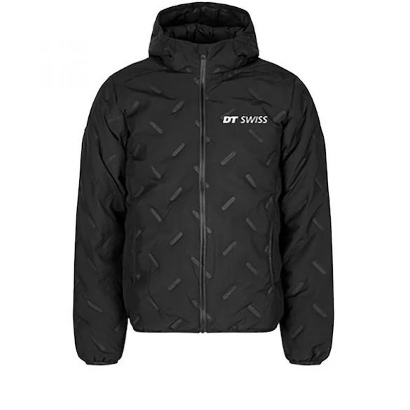 DT Swiss Jacke Lady schwarz M Schwarz - winddichte, wasserabweisende Freizeitjacke