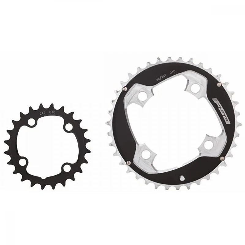 FSA MTB Kettenblatt SL-K/Afterburner 96 mm x 38 Zähne Schwarz - 4-Arm ABS