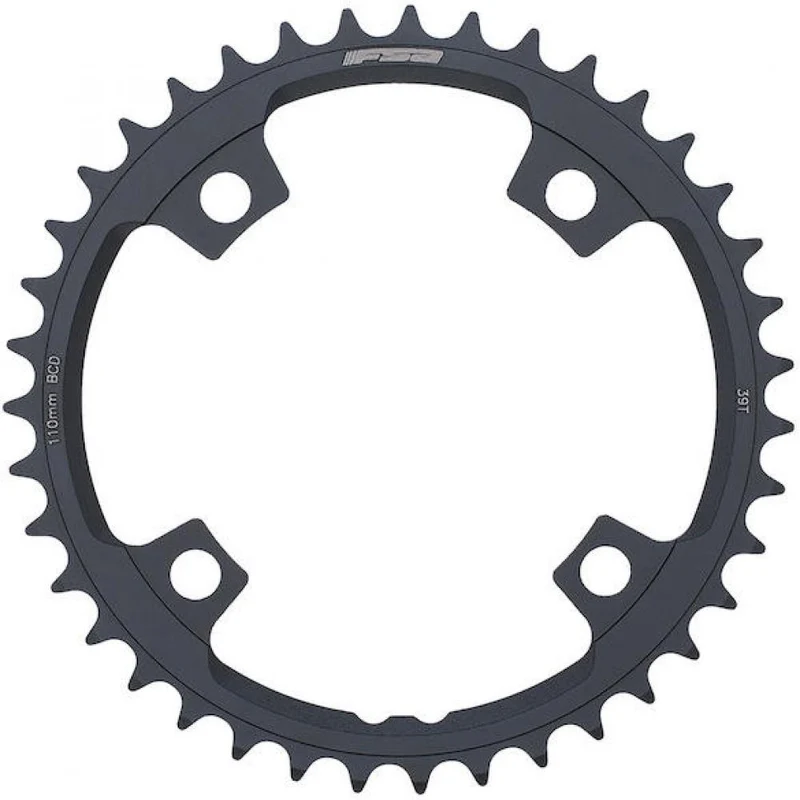 FSA Kettenblatt Road Powerbox/SL-K ABS 4-Arm 110 mm x 42 T Stealth black - präzises Schalten