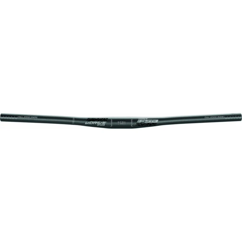 FSA V-Drive Flat Lenker 31,8 x 740 mm Schwarz - Leichter Aluminium-Flatbar