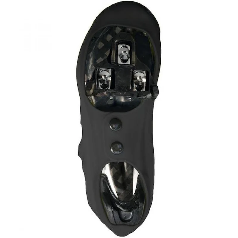 VeloToze Silicone Snap Road Überschuh S (37-40) Schwarz - wasser- und winddicht