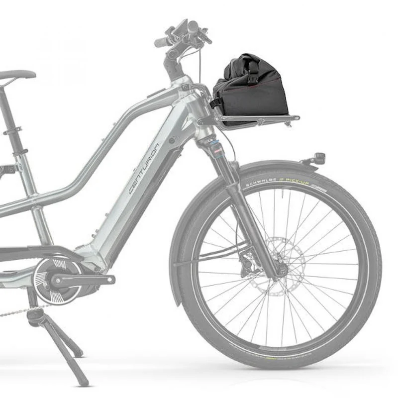 Centurion Cargo-Tasche für Frontgepäckträger Vario Grau - clevere Transportlösung