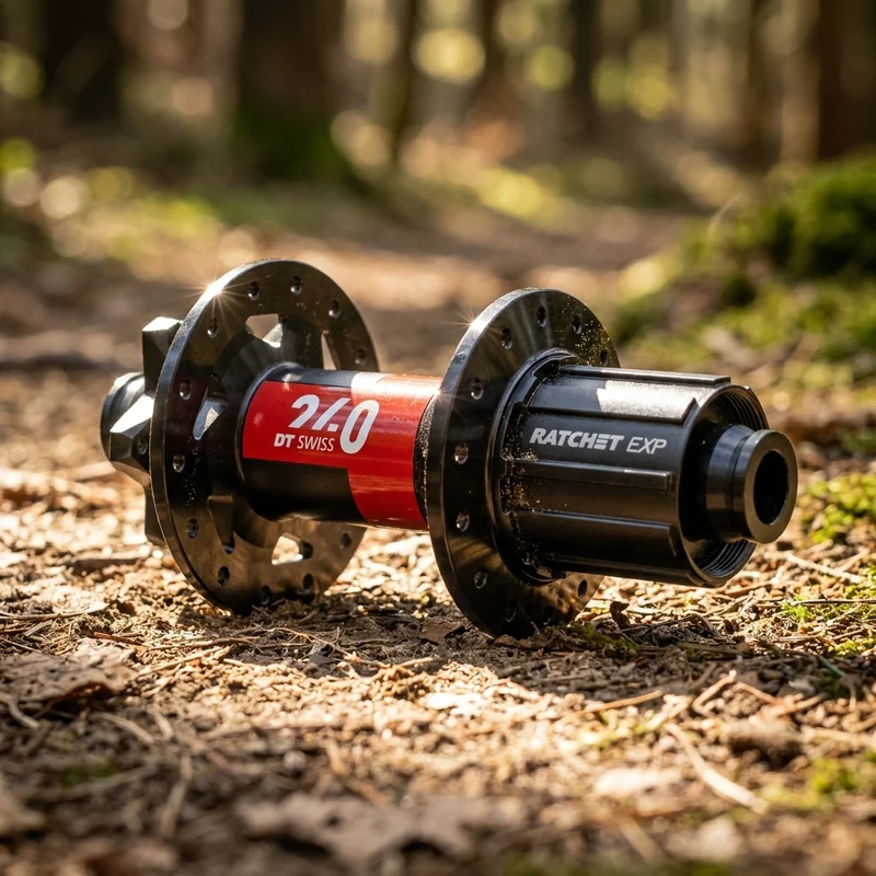 DT Swiss Nabe MTB HR 240 EXP 32 Loch schwarz - leichte High-End Hinterradnabe