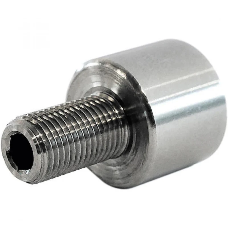 The Robert Axle Project Kupplungsadapter für 5 mm Schnellspanner Silber - Fahrradanhänger-Adapter