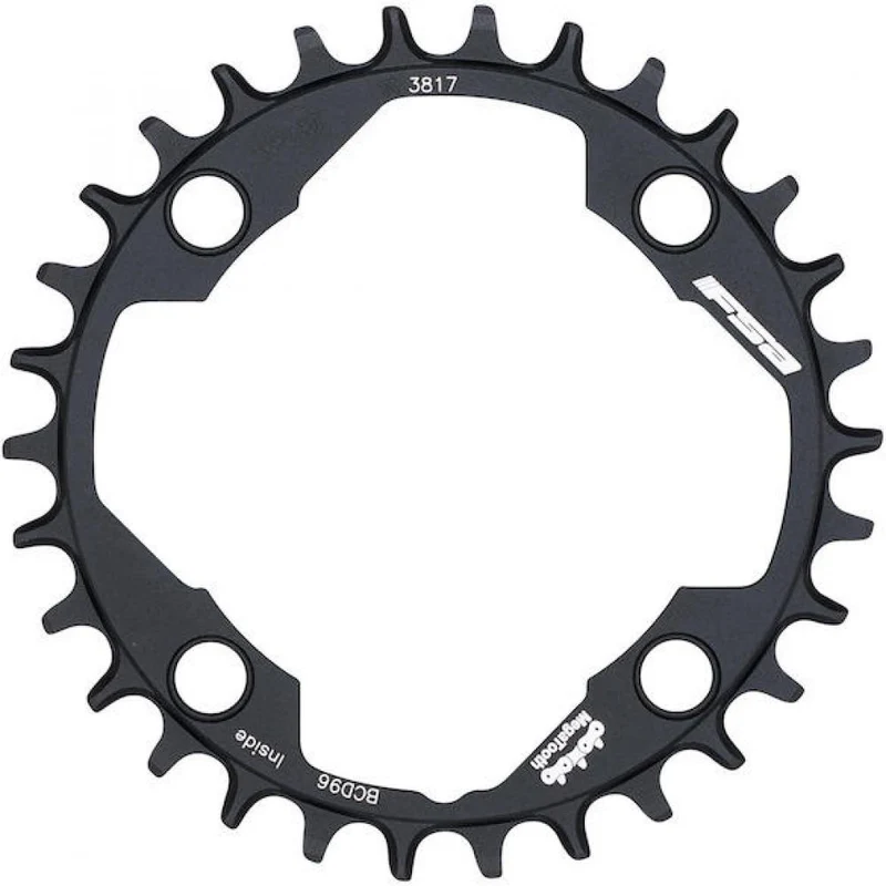 FSA Kettenblatt MTB Powerbox Megatooth 96mm × 30T Schwarz - 40g Leichtgewicht