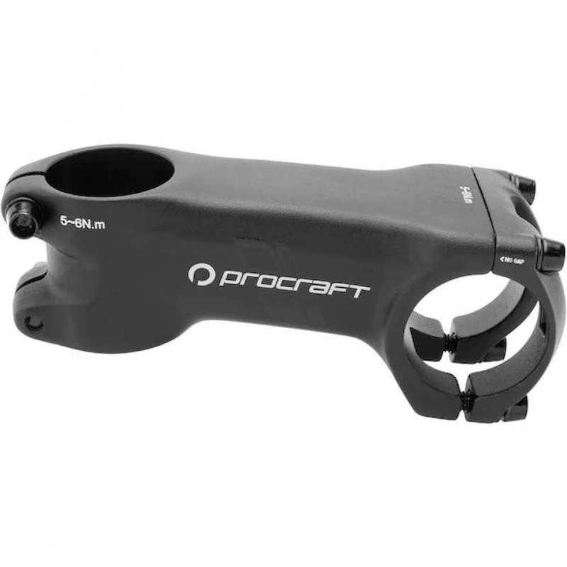 Procraft Vorbau Road Race -7° / 90 mm 31,8 mm Schwarz - Premium Rennradvorbau aus 7050-T6 Aluminium