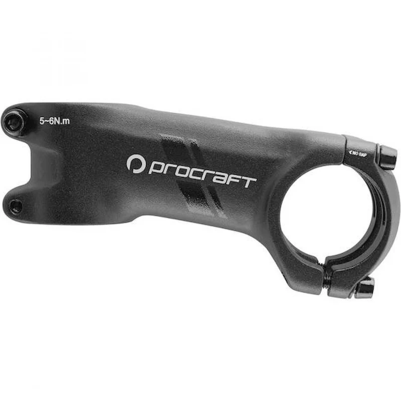 Procraft Vorbau Road Race -7° / 90 mm 31,8 mm Schwarz - Premium Rennradvorbau aus 7050-T6 Aluminium