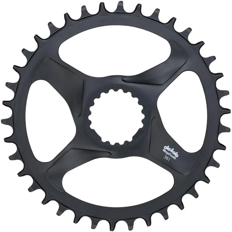 FSA Comet Megatooth Direct Mount Kettenblatt 36T Schwarz - Optimale Kettenführung für 1x MTB