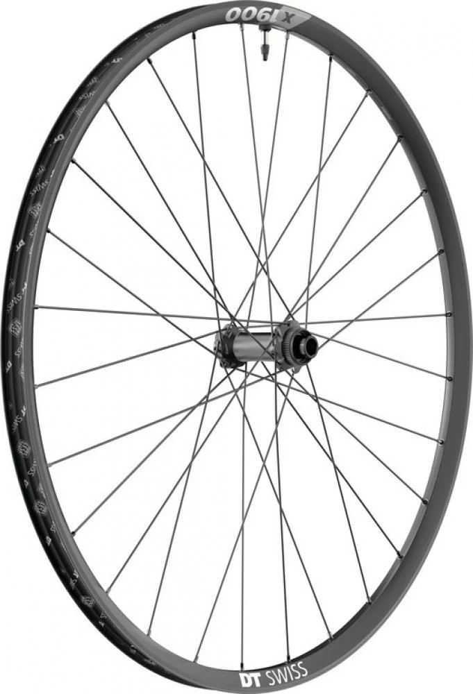DT Swiss Laufrad X1900 SPLINE 29" 25 622x25 mm schwarz - robustes MTB-Front-/Hinterrad