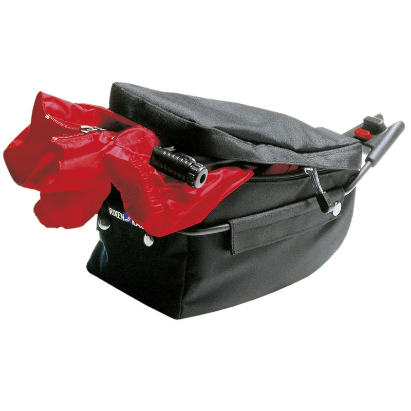 KLICKfix Satteltasche Contour Mudguard schwarz Größe 17x27x16cm 4,5l mit Contour Adapter