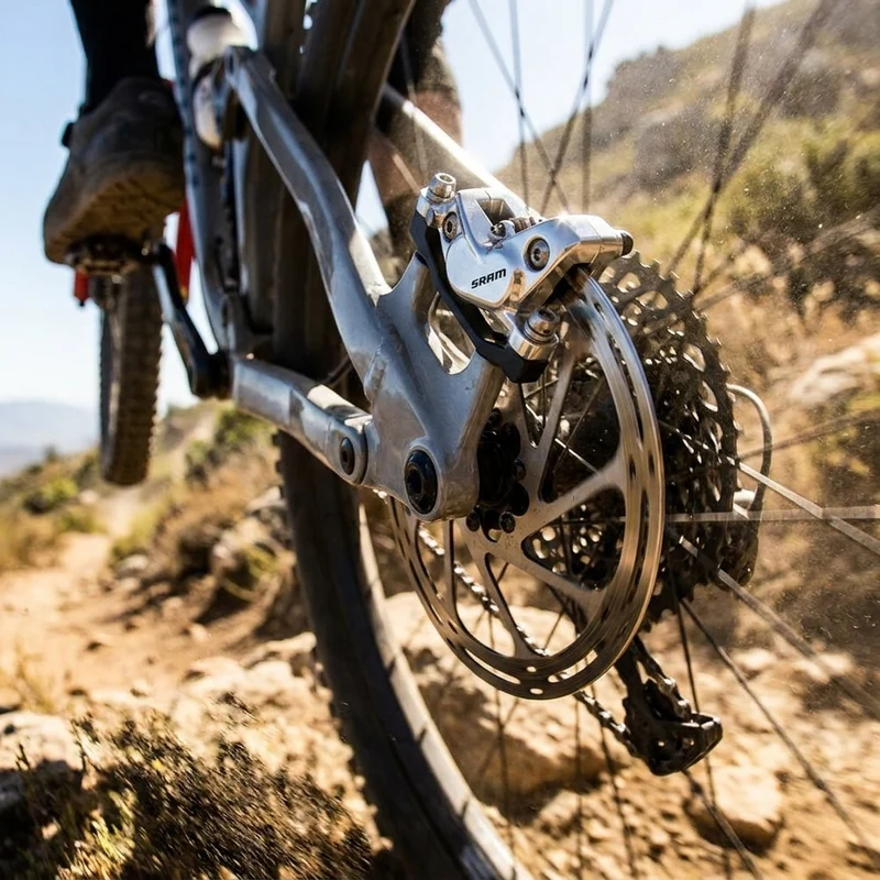SRAM Code Ultimate Stealth Bremssattel 4-Kolben silber - maximale Bremskraft für anspruchsvolle Trails