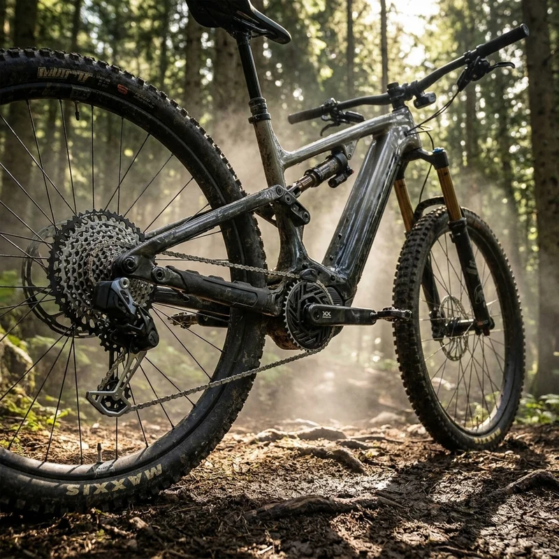 SRAM Kit XX AXS Eagle Transmission ohne Kurbelarme E-MTB 104 LK - Highend 12-fach Antrieb
