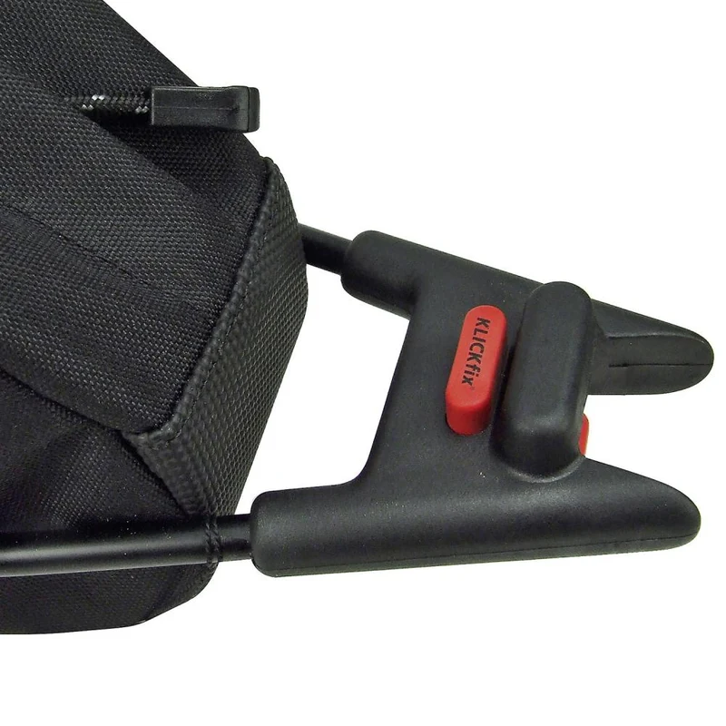 KLICKfix Satteltasche Contour SF schwarz Größe 14x28x15 cm 4l Contour Adapter