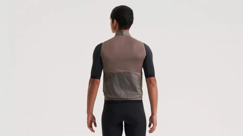 PRIME WIND VEST MEN GUN S - Windweste aus recyceltem Nylon - Bekleidung