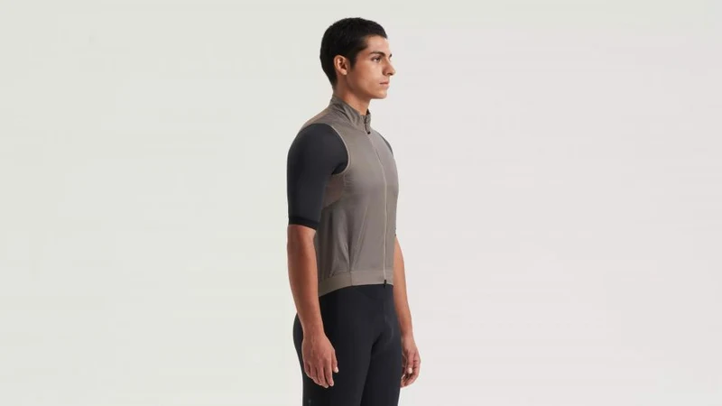 PRIME WIND VEST MEN GUN S - Windweste aus recyceltem Nylon - Bekleidung