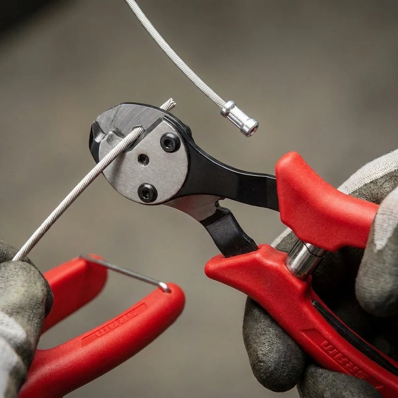 SRAM Cable Cutter Tool mit Crimpfunktion - Präzisionszange für Bowdenzüge