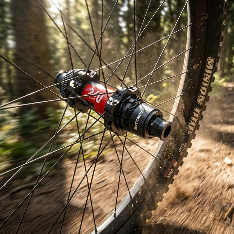 DT Swiss Nabe MTB HR 240 EXP 28 Loch schwarz - leichte Boost-Nabe mit Ratchet EXP
