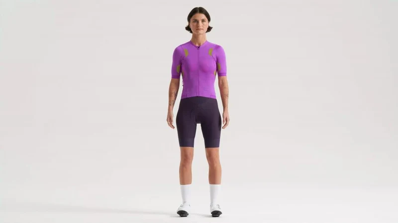 PRIME HYPRVIZ High-Visibility Damen Radtrikot Kurzarm - Neon Orange - Größe XL - Jersey