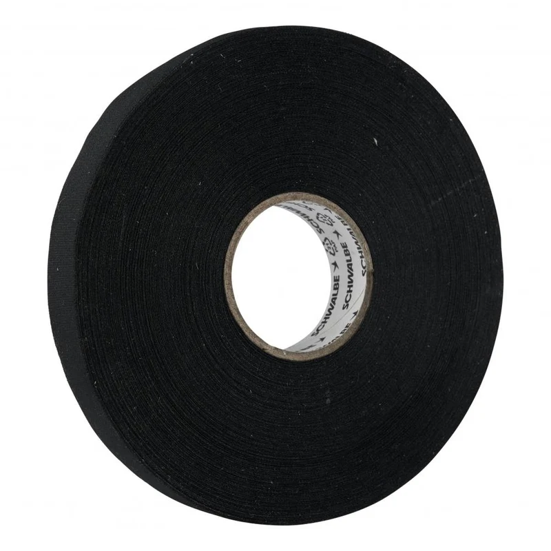 Schwalbe HOCHDRUCKFELGENBAND 15mm 50 m/Rolle Textil m - zuverlässiger Felgenschutz für Hochdruckreifen