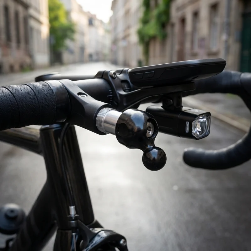 Busch & Müller Adapter BUSCH&MÜLLER Befestigung für Spiegel Cycle Star 901 16 mm - Ersatzbefestigung