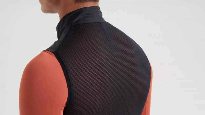 PRIME WIND VEST MEN - Herren Windweste Schwarz Größe S - Bekleidung