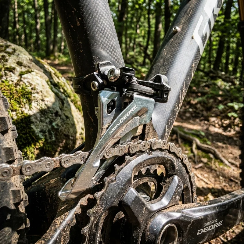 Shimano Deore Umwerfer FD-M6000 Side-Swing E-Type 3x10 - präzise Frontschalt-Performance