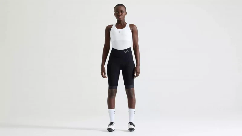 SBC Foundation Short Damen Schwarz - Kompression Sport Shorts für Training & Fitness - Bekleidung