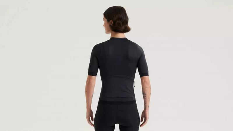 PRIME Jersey Damen Kurzarm Schwarz Größe L - Atmungsaktives Fahrradtrikot