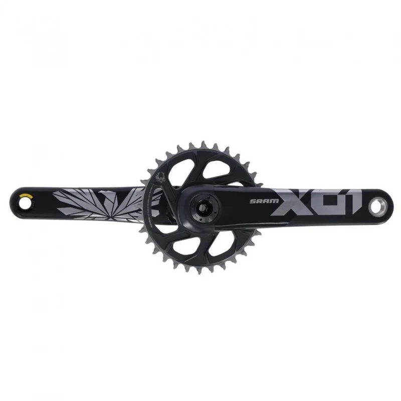 SRAM X01 Eagle Boost DUB Kurbelgarnitur 170 mm schwarz - leichte Performance-MTB-Kurbel