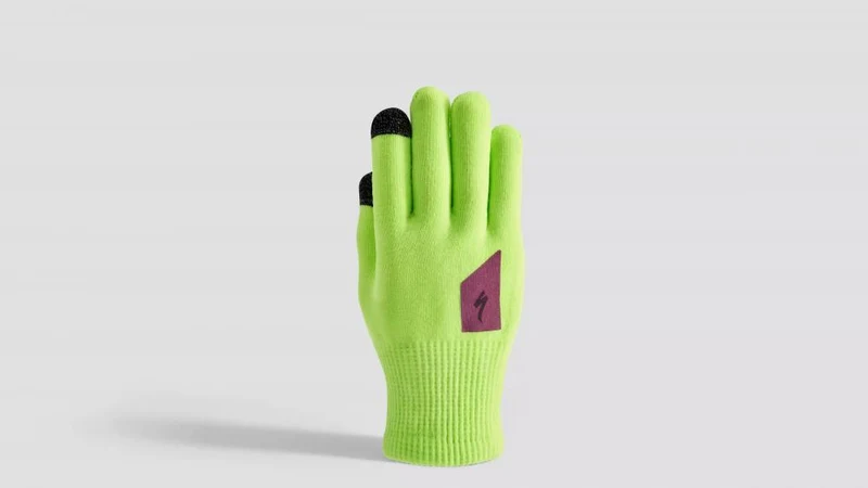 THERMAL HYPRVIZ KNIT GLOVE LF PYRNYEL L - Thermo Arbeitshandschuhe Warngelb Größe L - Bekleidung