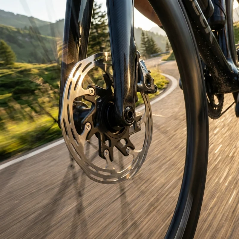 SRAM Bremsscheibe Paceline X 140 mm - leiser Hochleistungs-Rotor für Rennrad und Gravel - Scheibenbremse