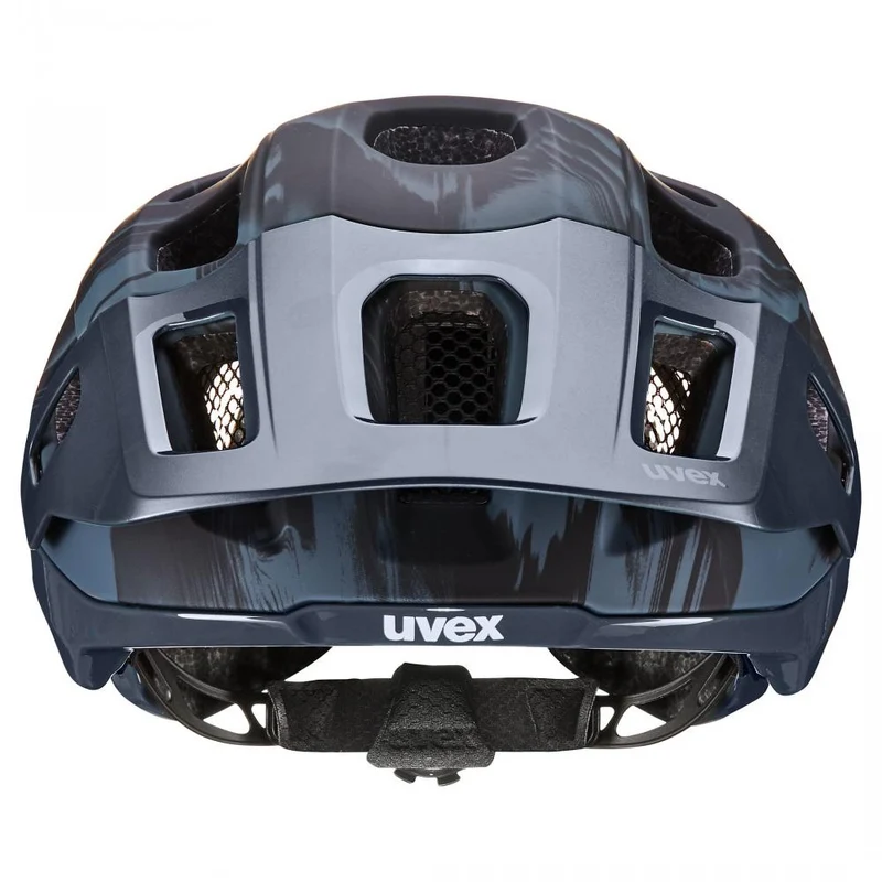 uvex react MTB-Fahrradhelm - Größe 56-59 cm, Mystic Matt, Double-Inmould, 3D IAS, monomatic, sportliches Gelände