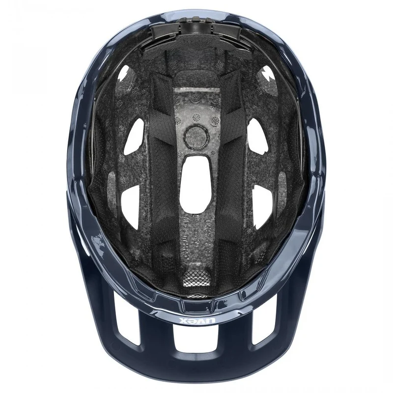 uvex react MTB-Fahrradhelm - Größe 59-61 cm, Mystic Matt, Multi-Inmould, 2-step IAS 3.0, monomatic, Gelände