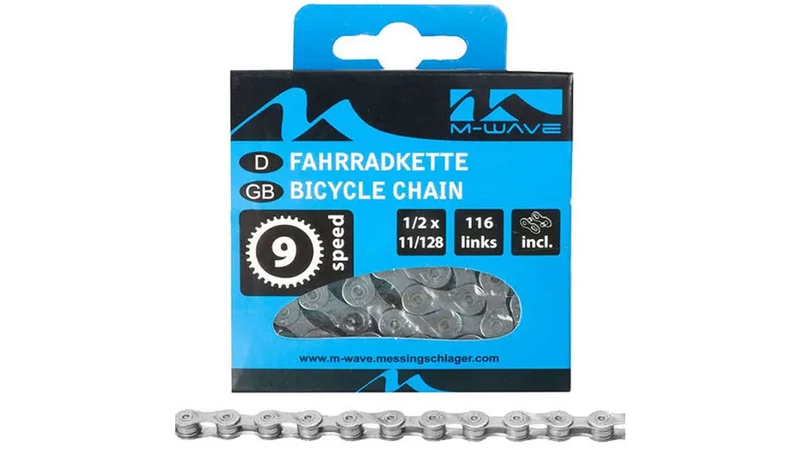 M-Wave Fahrradkette 9-fach