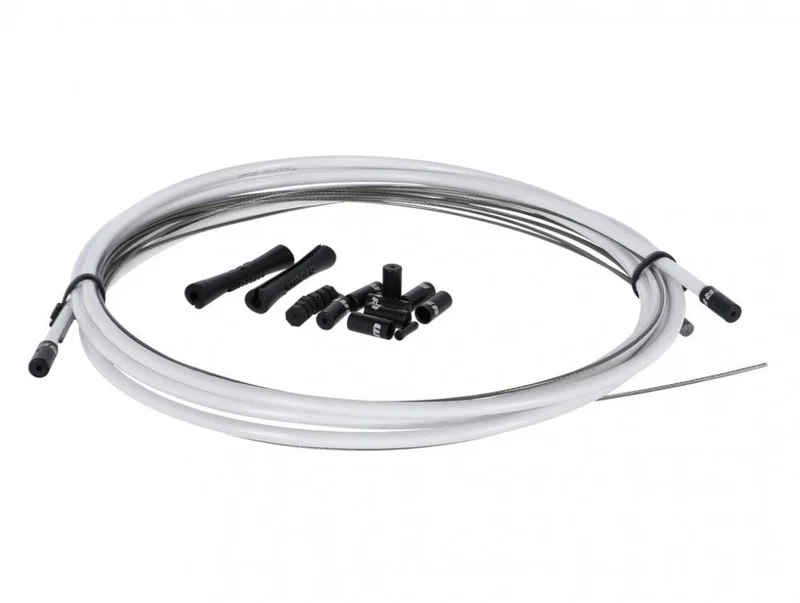 SRAM Schalt-/Bremskabel-Kit SlickWire Standard weiß - präzise Schalt- und Bremsperformance für Rennrad & MTB