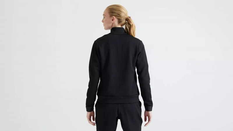 TRACK JACKET WMN BLK XL - Damen Trainingsjacke Schwarz Größe XL