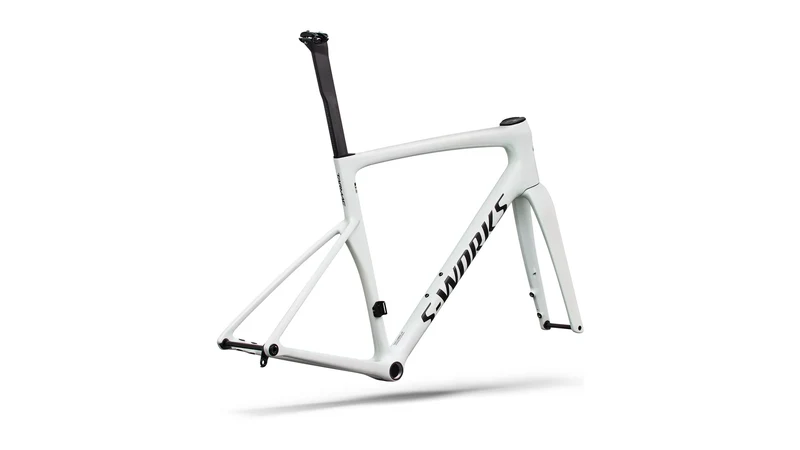 Specialized Tarmac SL9 S-Works Rahmen Gloss White Silver Metallic / Obsidian Metallic 2027