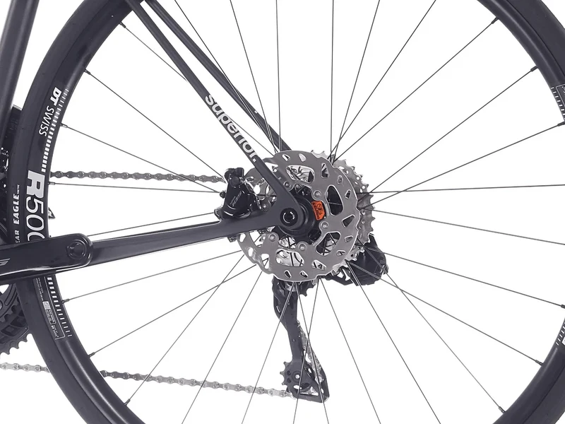 Superior RR 9.5 matte carbon/white