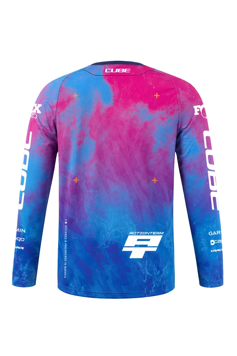 Cube MTB Trikot X Actionteam langarm