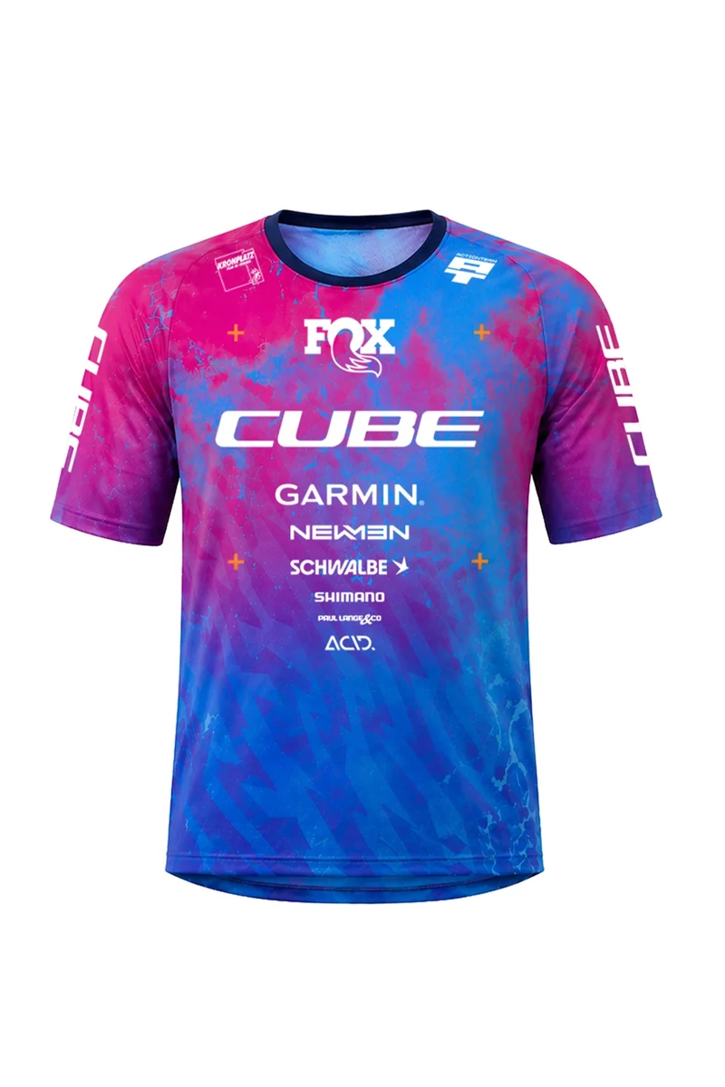 Cube MTB Trikot X Actionteam kurzarm