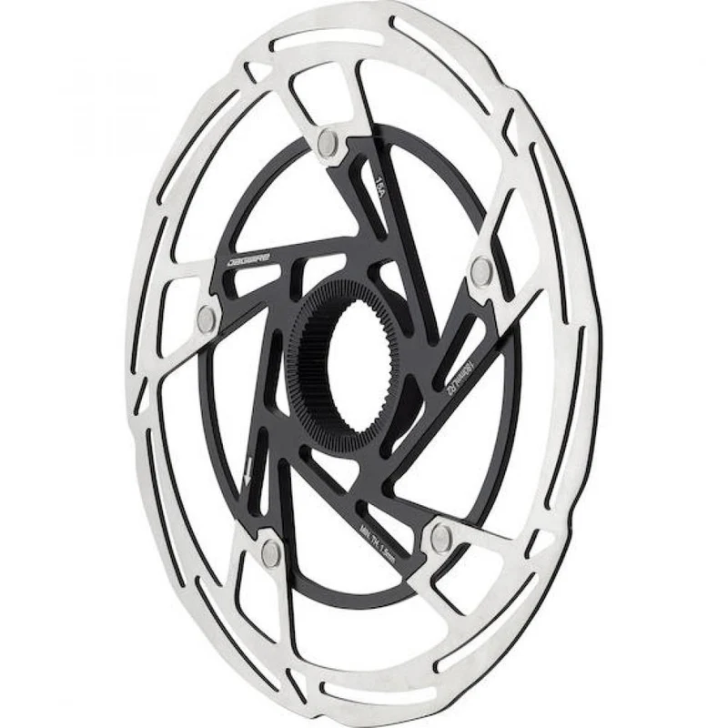 Jagwire Pro LR2 Bremsscheibe 140 mm Centerlock - Edelstahloberfläche für konstante Bremspower