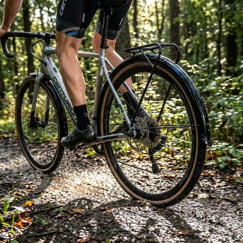 Centurion Nachrüst-Schutzbleche 28 Zoll / 51 mm Schwarz - Gravel Spritzschutz